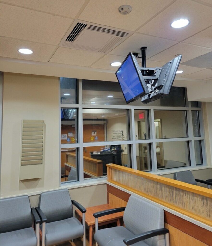 UV Angel Clean Air Active™ units in Loyola Medicine Emergency Room